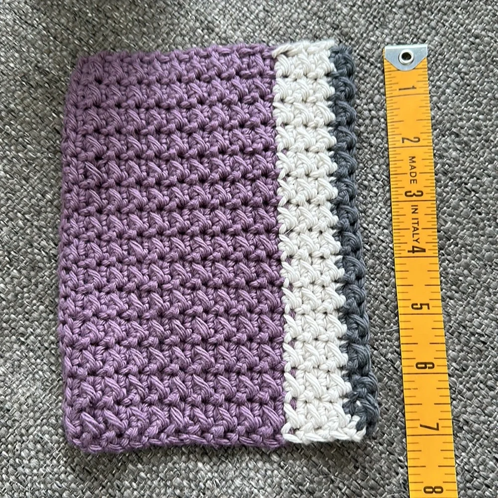 Hand made 100% Cotton WashCloths Dishcloth Spa cloth.  GrannyCore Crochet